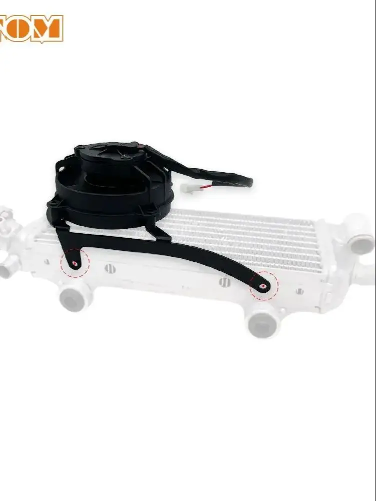 AliExpress OLOMM 2008-2023 Motorcycle Electric Radiator Fan For KTM EXC XCW HUSQVARNA FE TE HUSABERG Dirt Bike Performance COOLING ENGINE FAN KIT