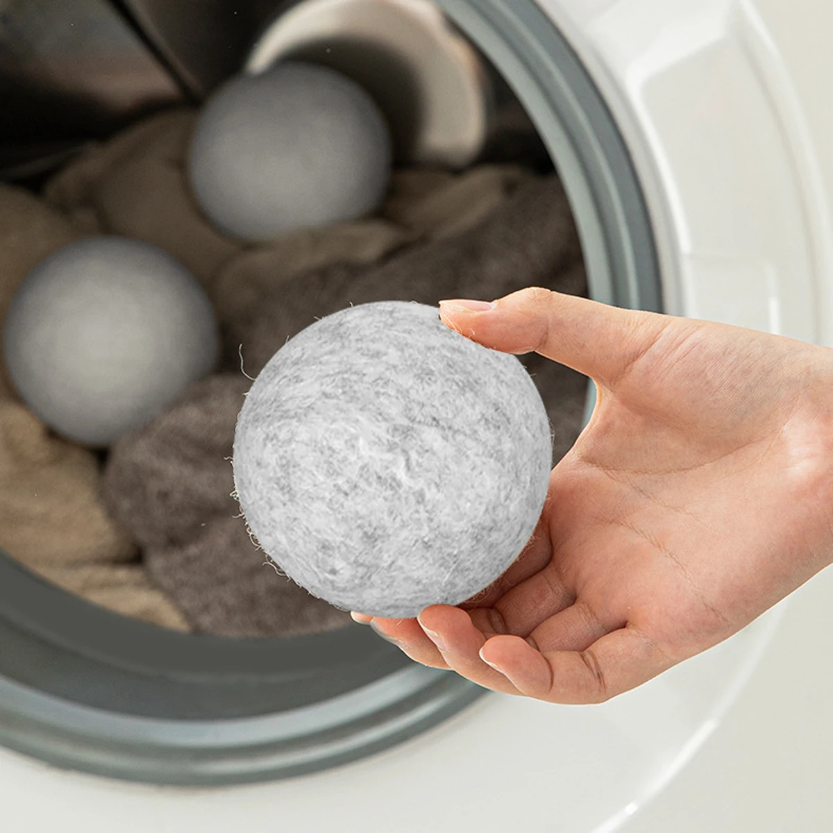 5pcs- Hot Wool Dryer Balls Reusable Softener Laundry Laundry Ball Washing Machine accessories Home Washing Balls Wool