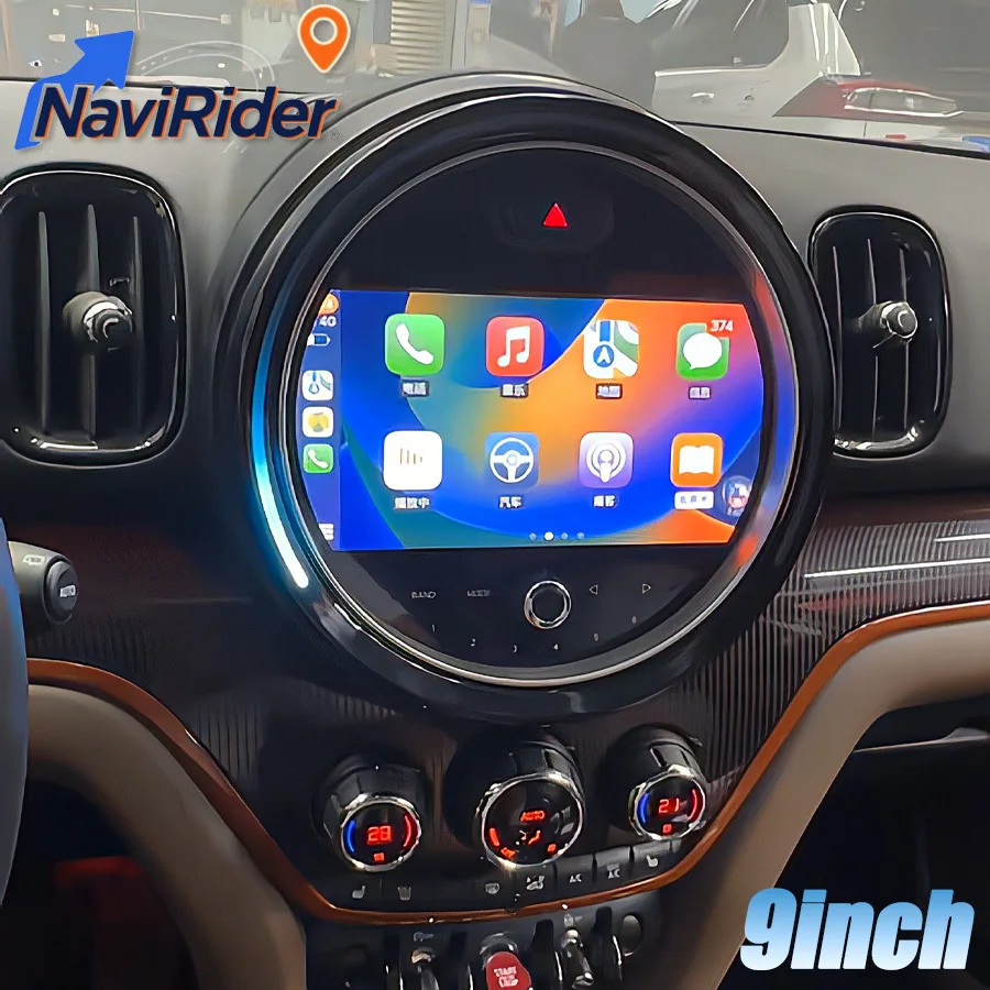 

9-дюймовый Android-плеер для BMW Mini Cooper Countryman F60 NBT EVO 2017-2025 с GPS, CarPlay, автомагнитолой, навигацией, мультимедиа, 4G и Wi-Fi