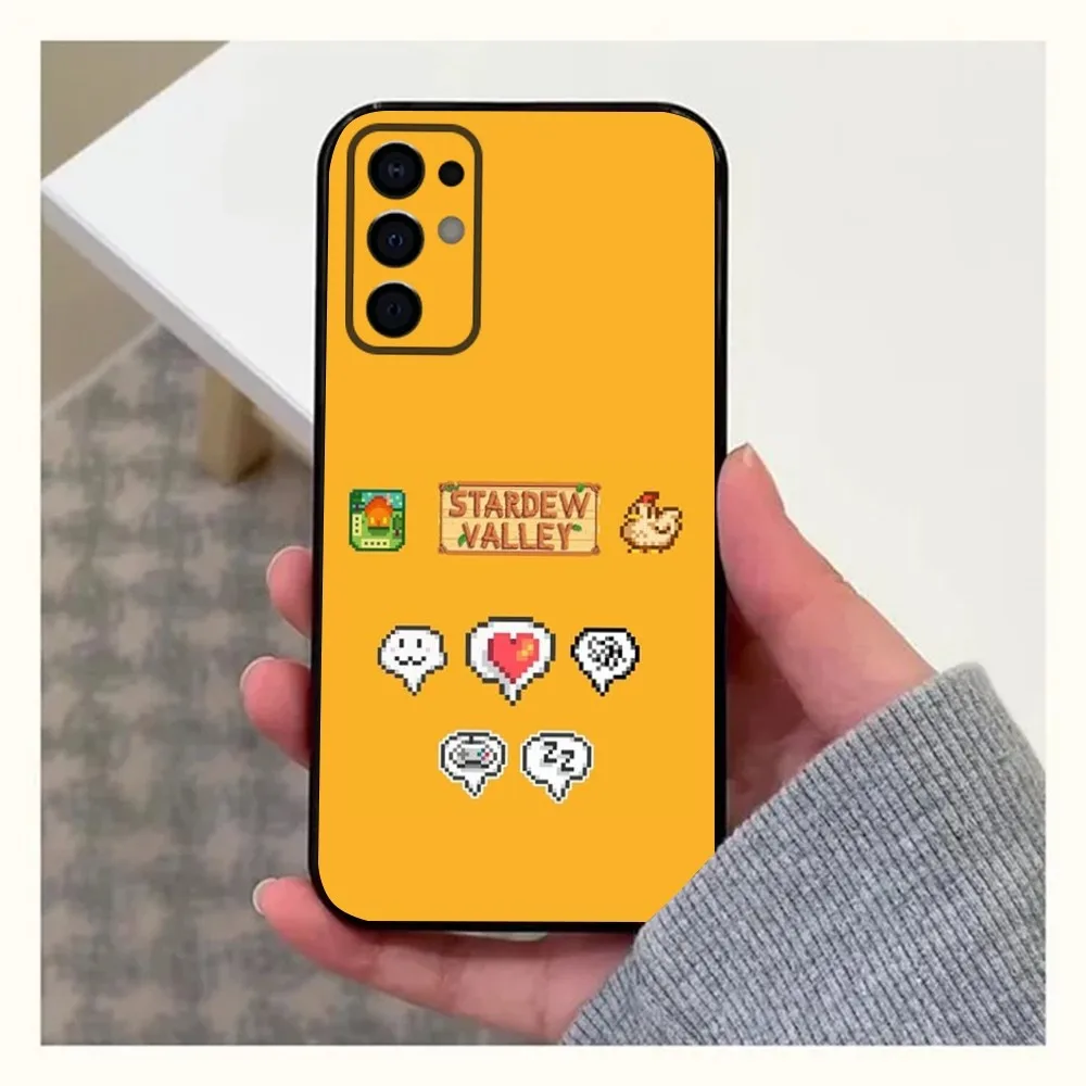 Game S-Stardew Valley Phone Case For Samsung S24,S21,S22,S23,S30,Ultra,S20,Plus,Fe,Lite,Note,10,9,5G Black Soft Cover