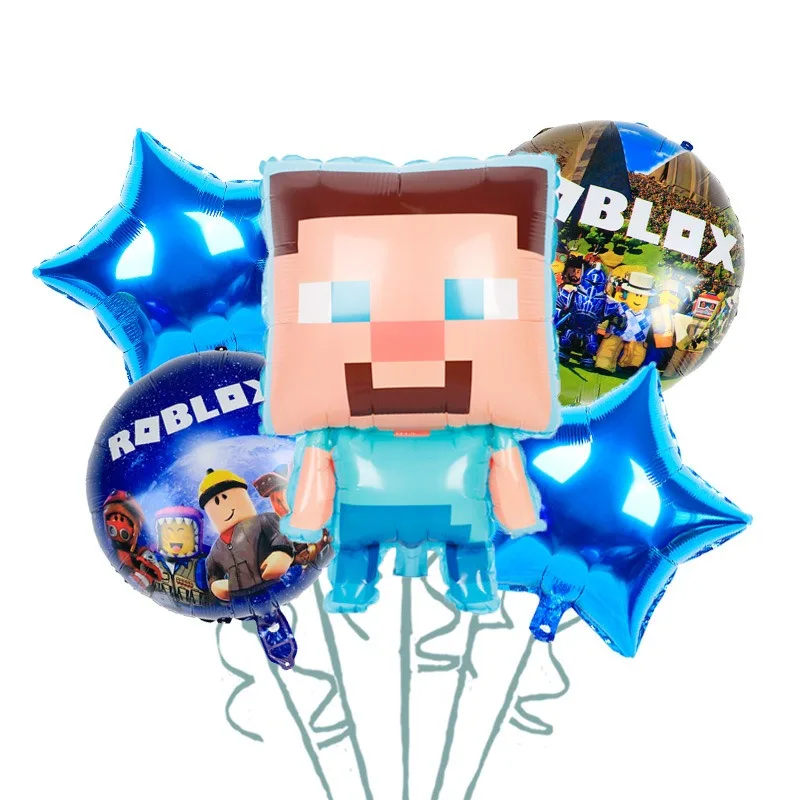 حار ROBLOX عيد ميلاد احباط بالونات الكرتون موضوع ألعاب احتفالات Diy بها بنفسك لوازم استحمام الطفل لصالح لعبة هدية رقم بالون الصبي لعبة