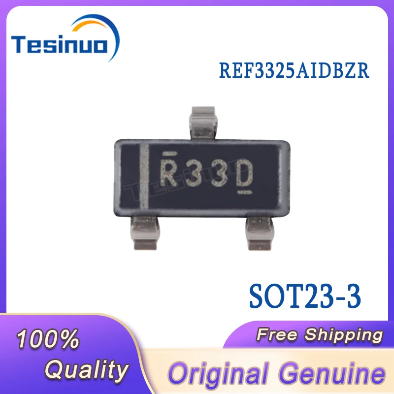 

5/PCS New Original REF3325AIDBZR R33D REF3325AI SOT23-3 3.0V output voltage reference chip In Stock