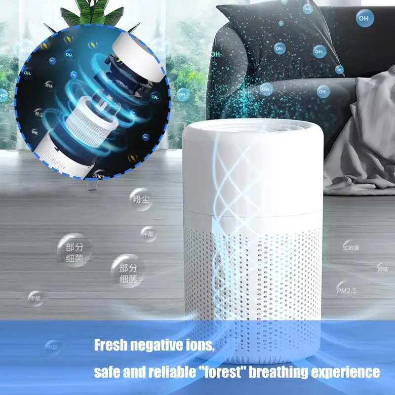 U0DE миниатюрные очистители воздуха для домов или автомобильных отрицательных ионов.