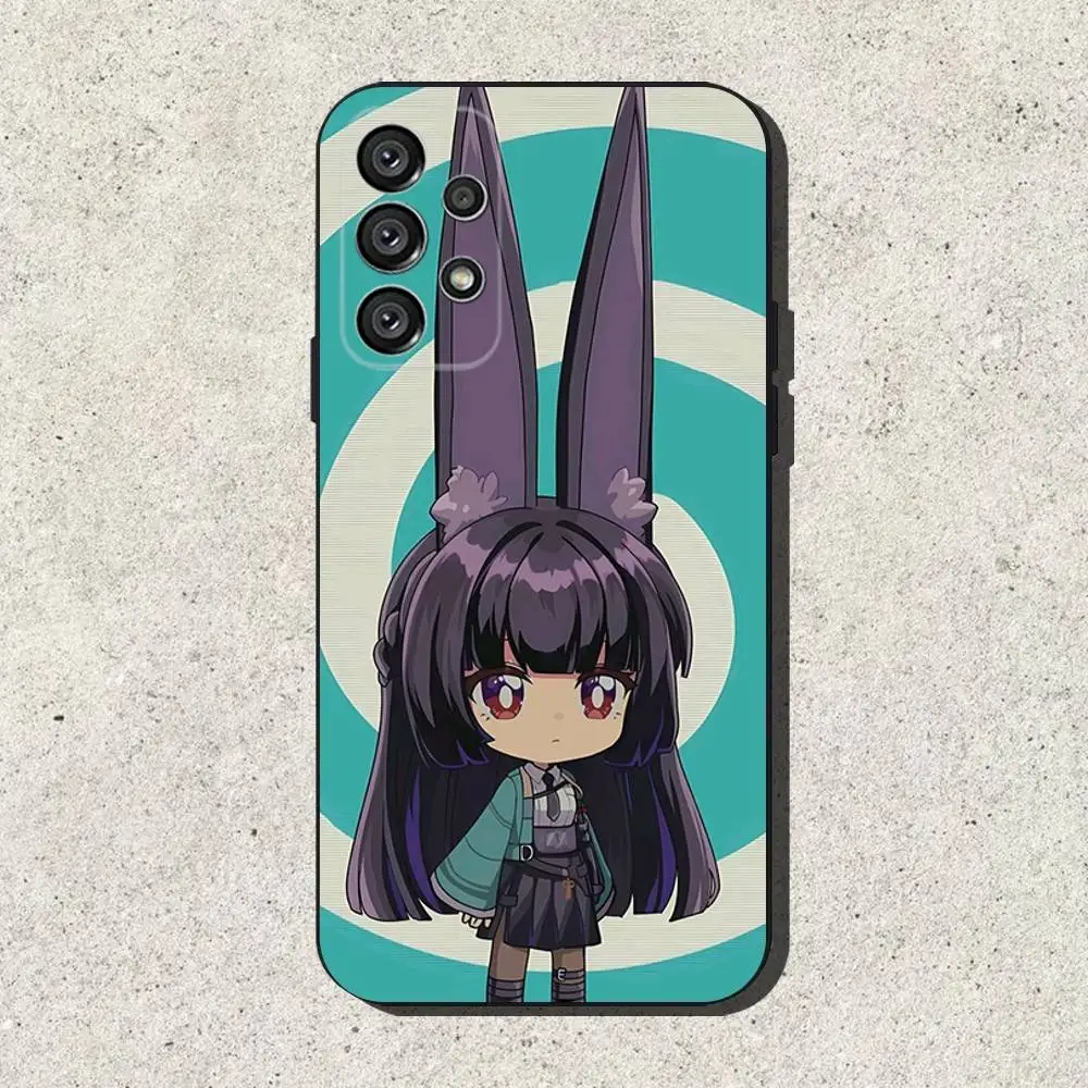 حافظة هاتف H-Hoshimi M-Miyabi ZZZ لهاتف سامسونج S25، S24، S21، S22، S23، S30، Ultra، S20، Plus، Fe، Lite، Note، 10,9,5G غطاء أسود