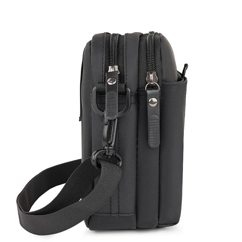 Men's Oxford Bags Travel Hiking Messenger Shoulder Bag Business Wallet Trends Crossbody Bag Large Capacity Flap Schoolbag