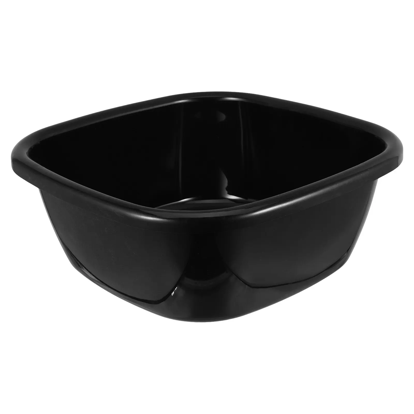 Stylish Modern Plastic Wash Tub Large Size for Bedside Shampoo Basin Face Hair Clothes Dishwashing Laundry Household Portable