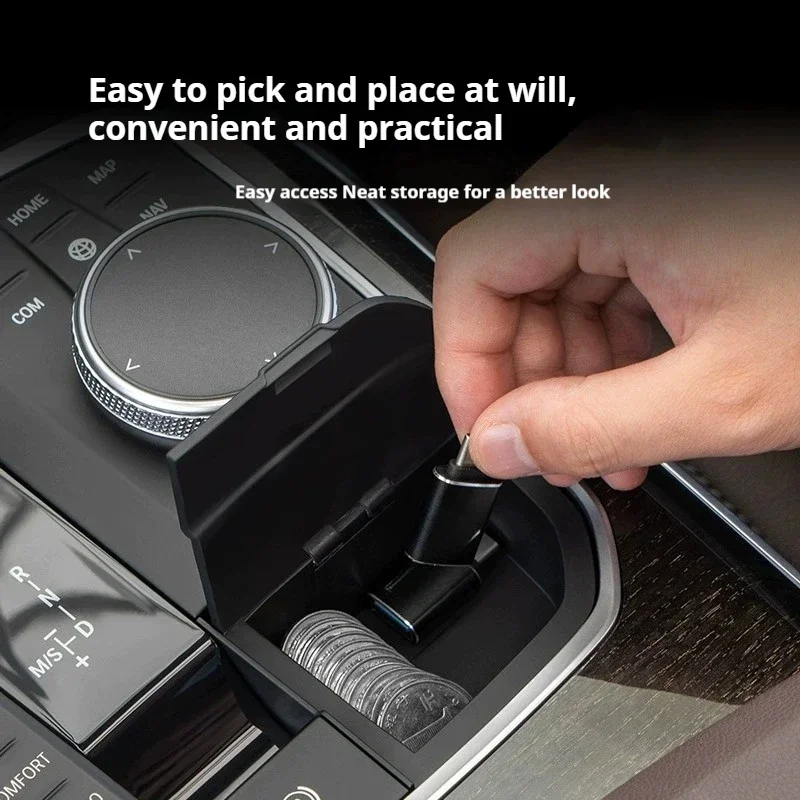 Storage Box For BMW 2 3 4 Series X3 X4 X5 X6 X7 F40 G20 G26 G01 G02 G05 G06 G07 I4 Modification LHD Car Console Gear Shift Lever