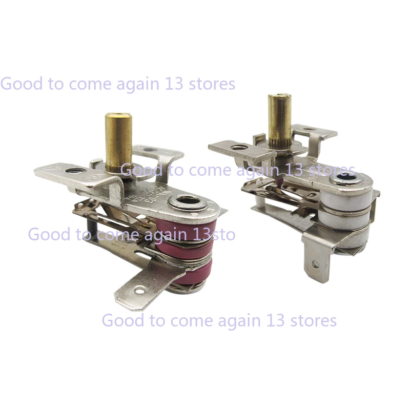 1pcs 16A 250V/10A 250V  Adjustable Temperature Switch Bimetallic Heating Thermostat 90 Celsius KST-220 for Electric Heaters