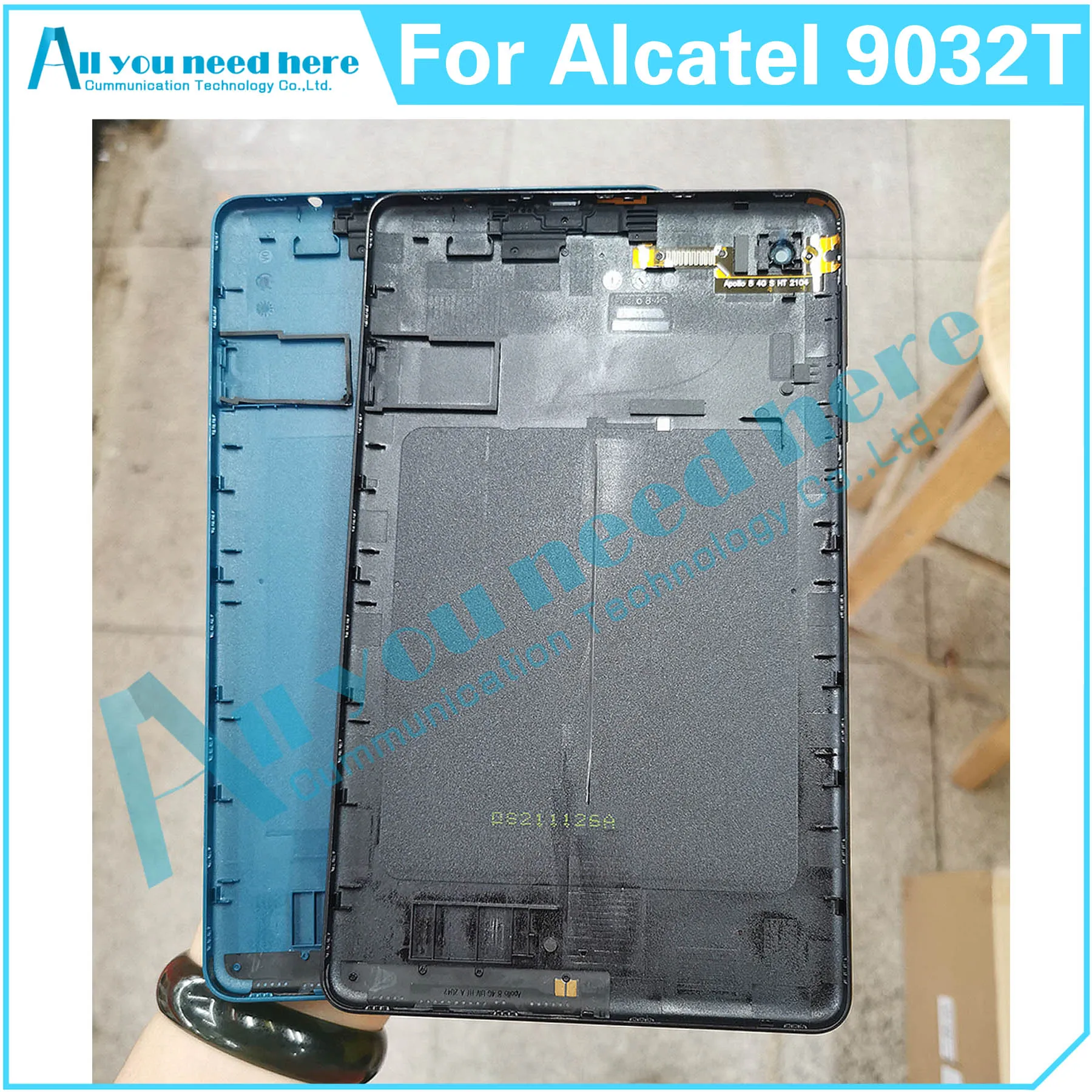 For Alcatel 9032T Battery Back Case Cover Rear Lid Housing Door Repair Parts Replacement