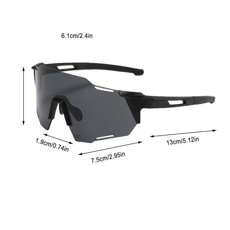 Road Cycling Glasses Outdoor Sports Polarized Sunglasses Windproof Dustproof Bike Glasses Goggles For MTB Riding Cycling