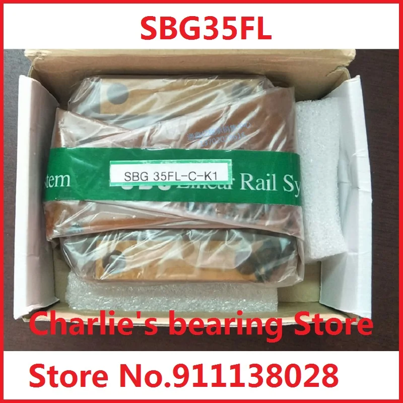 

1 шт. 100% новый оригинальный подлинный корейский SBC линейный направляющий слайдер SBG35FL-C-K1 каретка подшипника
