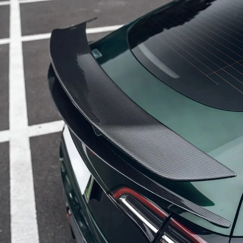 Carbon Fiber Automatic Adjustable Rear Trunk Tail Boot Lift Car Spoiler Wing