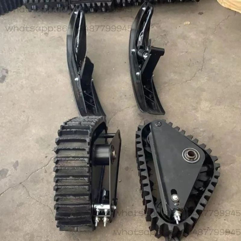 

Four-wheeled ATVs, go-karts, snowmobiles, modified accessories, track wheels, sled boards