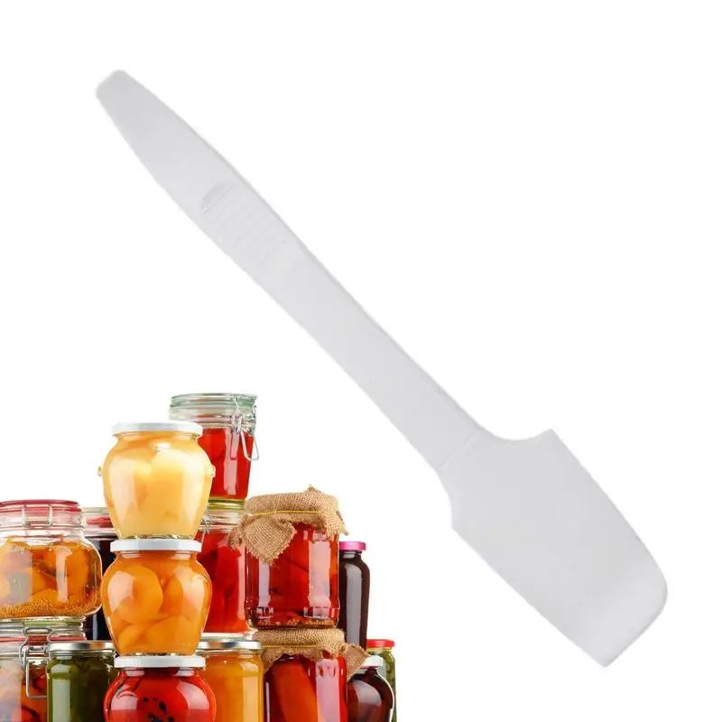 Silicone Stirring Spatula Double Sided Soft Flexible Non Slip Can Opener High Temperature Resistant Multifunctional Baking Tool