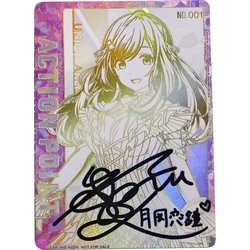 The Idolmaster:shiny Colors Tsukioka Kogane UA UNION ARENA Collection Card Bronzing Signature Card Textured Refractive Flash