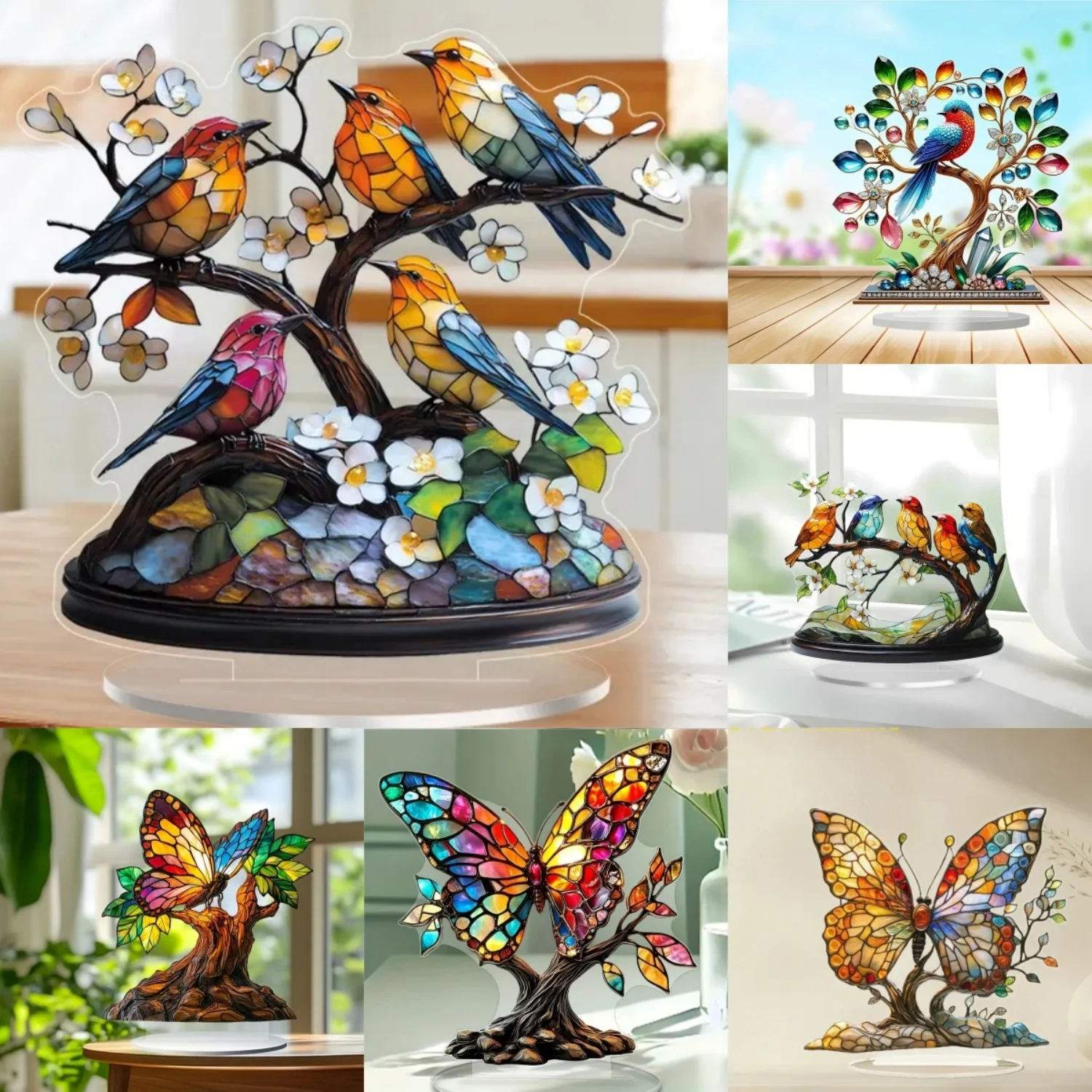 estatua-de-arvore-da-vida-e-passaros-estatueta-acrilica-de-planta-plana-2d-casa-escritorio-cafeteria-sala-ornamento-de-mesa-kit-de-decoracao-de-mesa