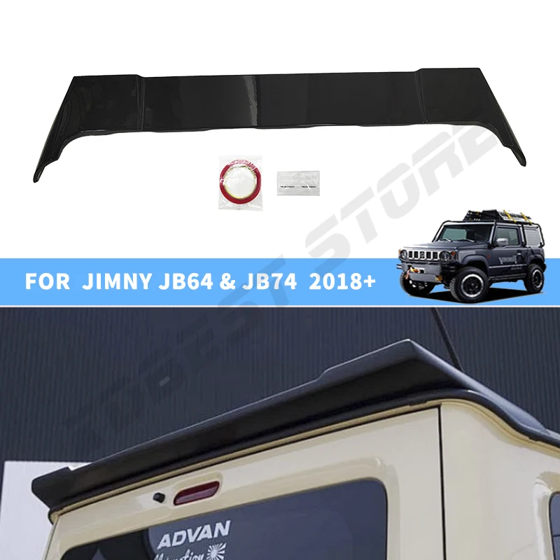 

Jimny Spoiler Trunk Lip Tail Rear Wing for Suzuki Jimny JB64 JB64W JB74 JB74W 2018 2019 2022 2021 2022 2023 2024 3 Door 5 Door