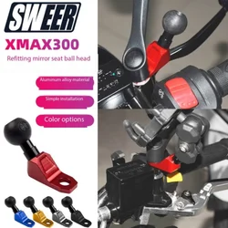 Mobile Phone Stand Holder Fixed With Ball Bracket Base Suitable for Yamaha NMAX155/XMAX300 Modified Motorcycle Accessories