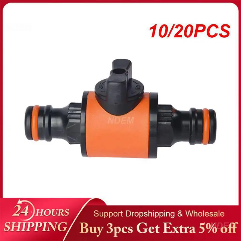 

10/20PCS Valve Equal Diameter Horticultural Garden Irrigation System Fitting Water Pipe Double Nipple Garden Water Pipe Fittings