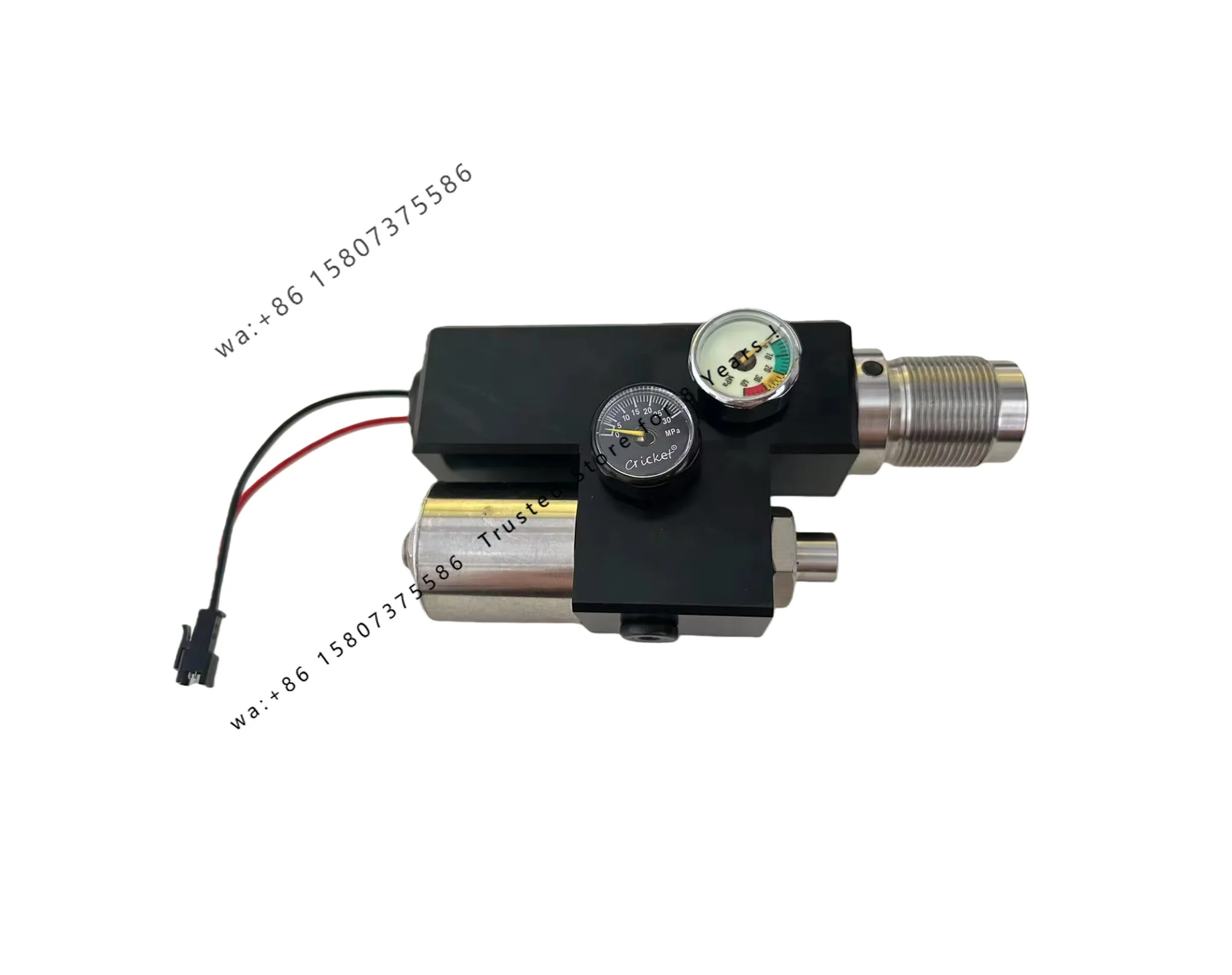 H-Shaped Solenoid Valve, One-Touch Valve Opening, Center Distance 37.5, One-Way Solenoid