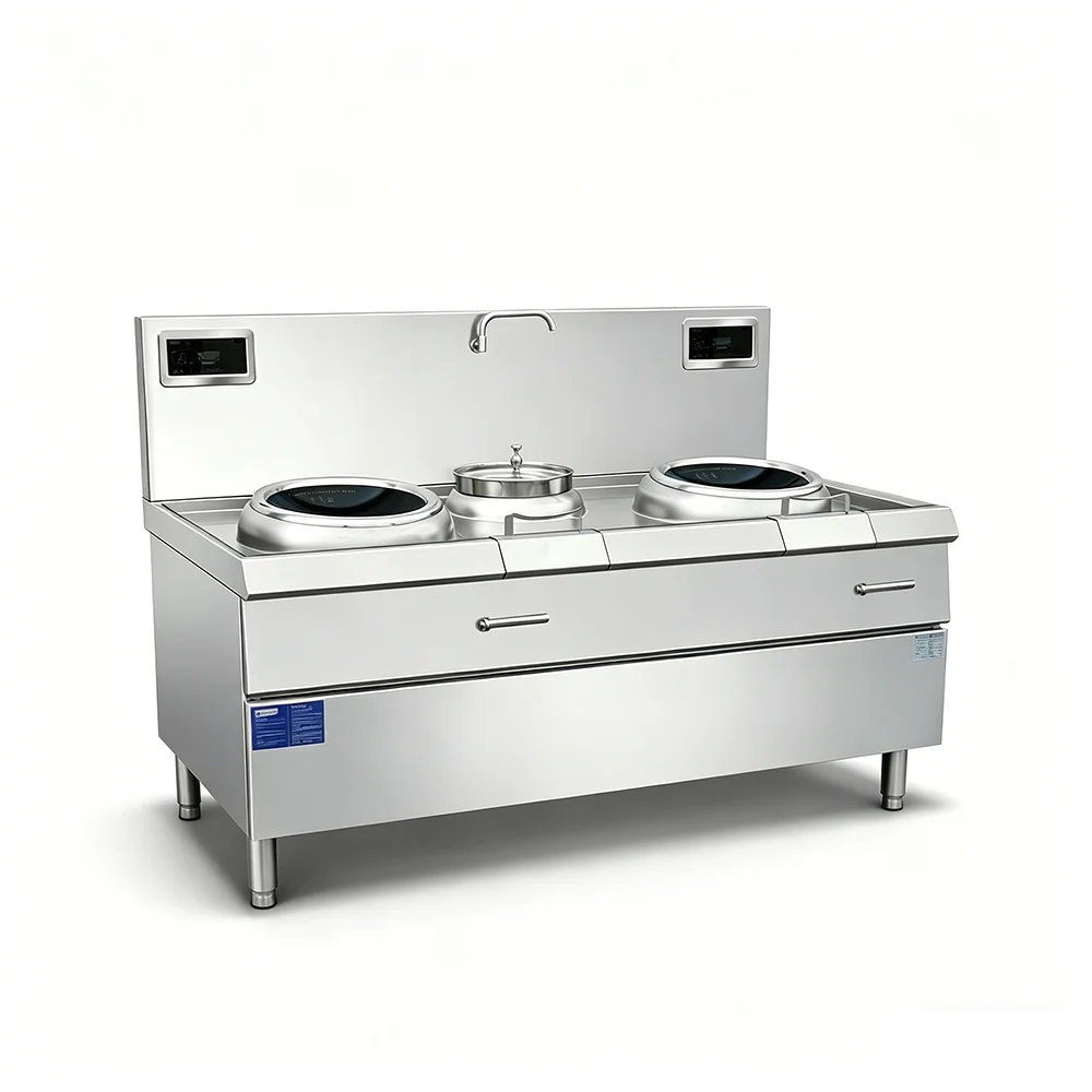 Smart Digital Display Commercial Induction Cooker Anti Dry Burning For Hotel Kitchen