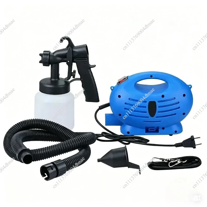 650W Electric Paint Spray Gun with Compressor - Airless Sprayer for Home & Professional Use, 110V/220V Dual Voltage