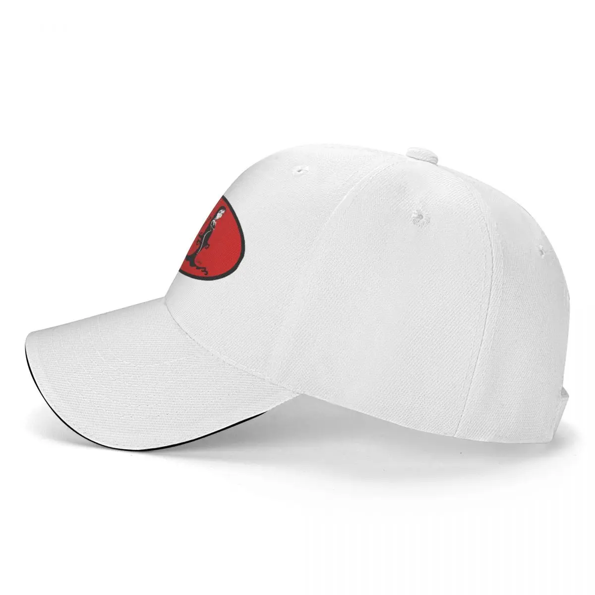 Ghoul en un mal humor pegatina para la venta sombrero Casual Unisex tocado blanco Golf sol sombreros diarios divertidos