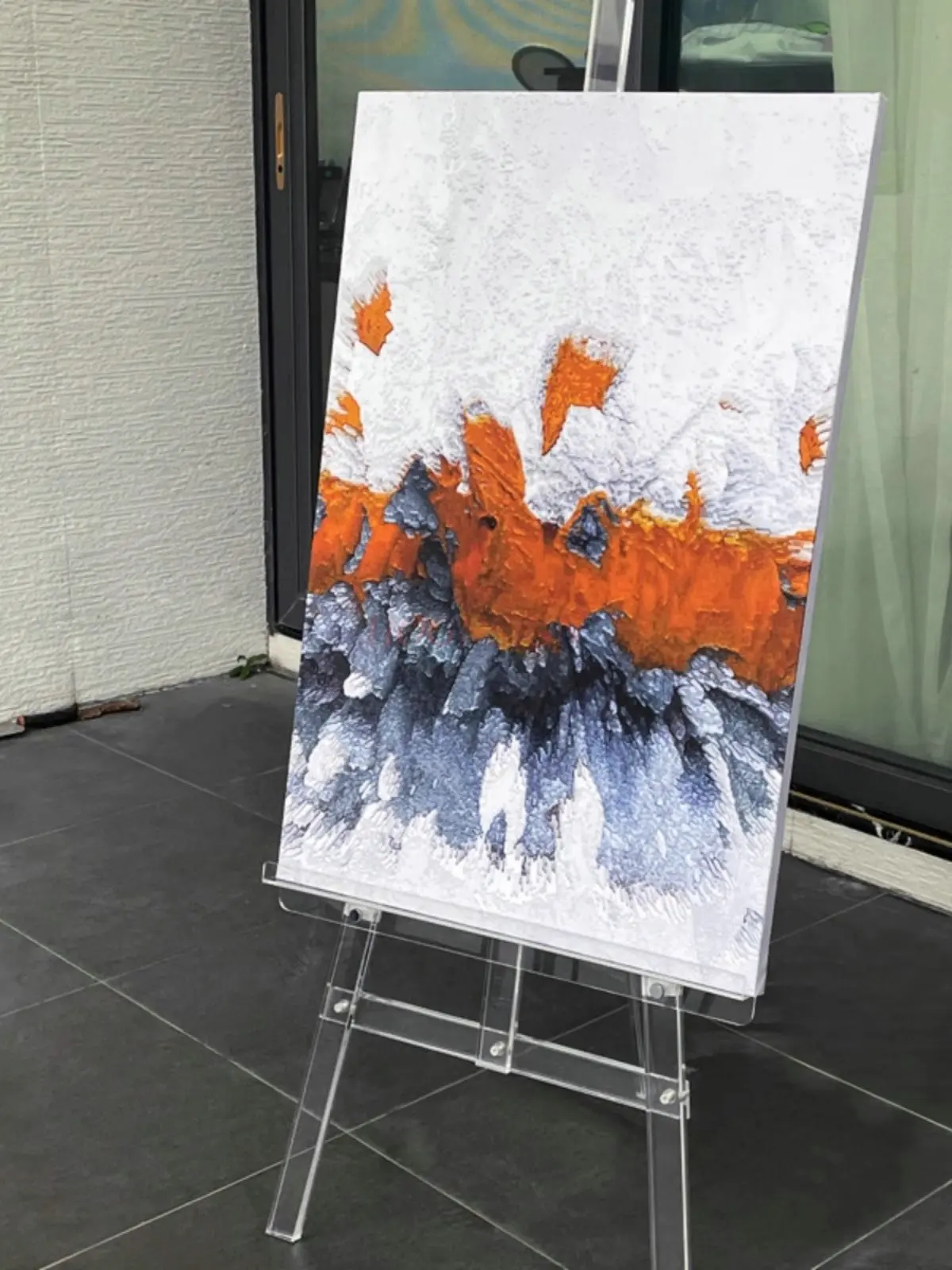 

Минималистичная подставка для акриловой живописи, подставка для плакатов, прозрачная подставка для масляной живописи высокого класса