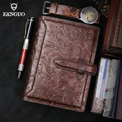 New Genuine Leather A6 Cover for A6 Stationery Notebook Planner Organizer Agenda Journal Diary