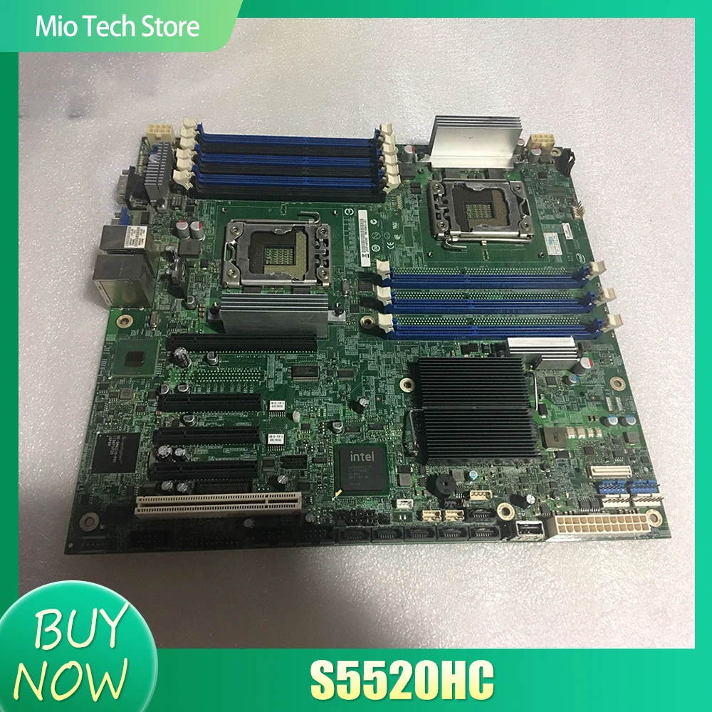 

Оригинальная материнская плата для Tyan S5520HC LGA 1366X58, двойная серверная рабочая станция, игра
