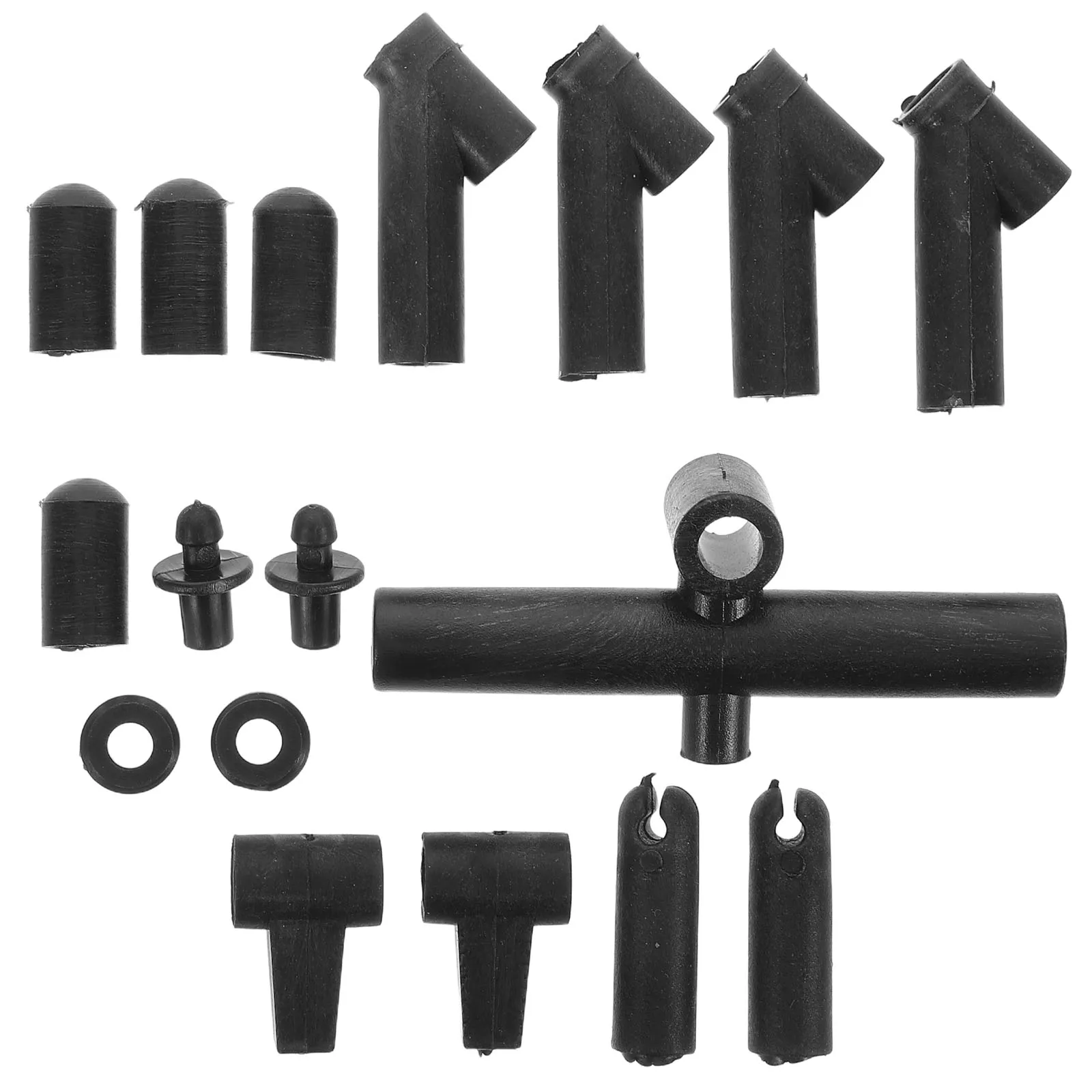 

9PCS Kite Accessories Plastic Frame Connectors Repair Tools Craft Project Slope Straight Wind