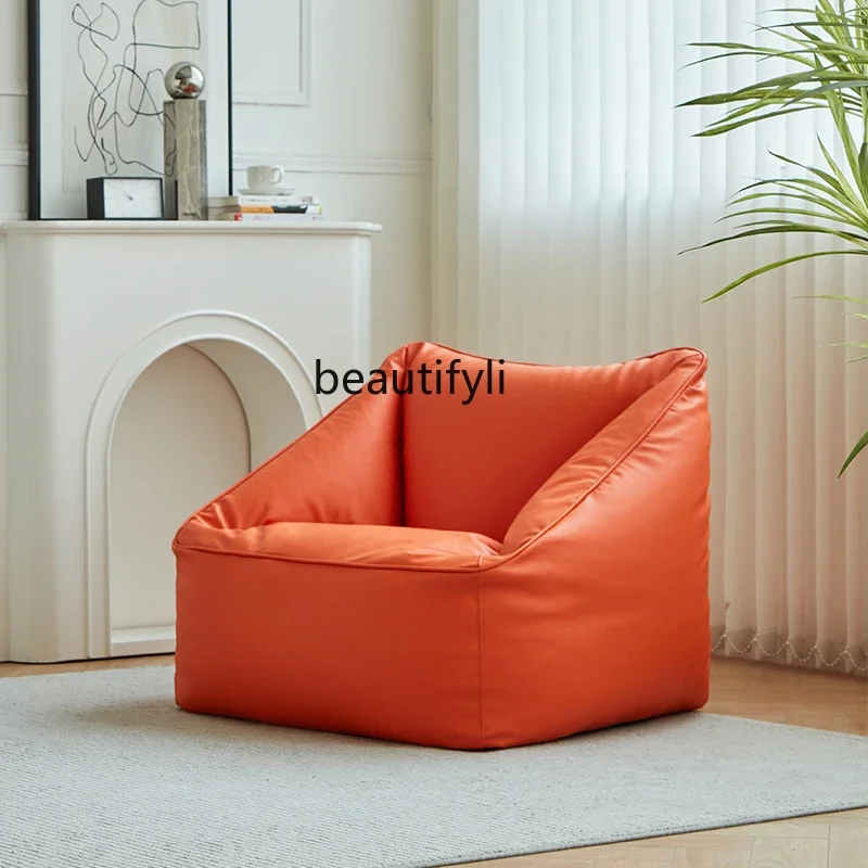 Asmt09 Sofa Bean Bag Tatami Single Sofa Leisure Living Room Bedroom Couch Balcony Leisure Chair