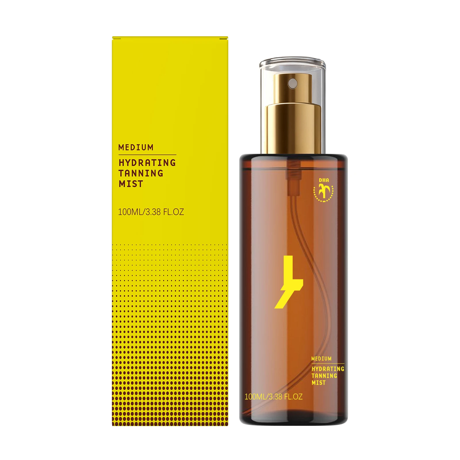 Self Tanning Mist Hydration Lock Moisturizing Without Greasiness Sunless Tanning Mist Instant Bronzer Natural Glow Self Tanner