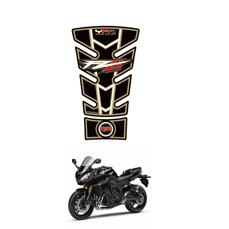 

Для Yamaha FZ8 2010-2015 Защитная накладка на бак мотоцикла 3D гелевая наклейка-3