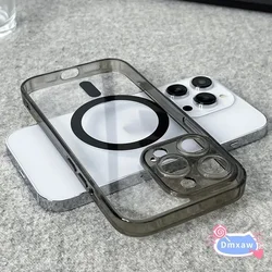 For OPPO A60 A18 A58 A78 Realme C67 C65 C55 C35 C30 Narzo 50A 50i Prime Note 50 Reno 8T 7 4 Pro Phone Case Magnetic Clear Cover