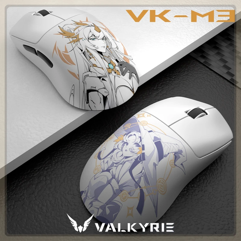 

VALKYRIE VK M3 Mouse Tri Mode Mice Gamer Wireless Gaming Mouse PAW3950 Custom 8000Hz 2.4G/Bluetooth Lightweight PC Accessories