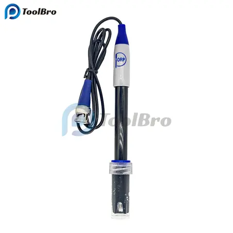 ORP 전극 센서 프로브 BNC 커넥터, 공장 산업 실험 실험실 풀 물 분석기, 501-1, 2000mV