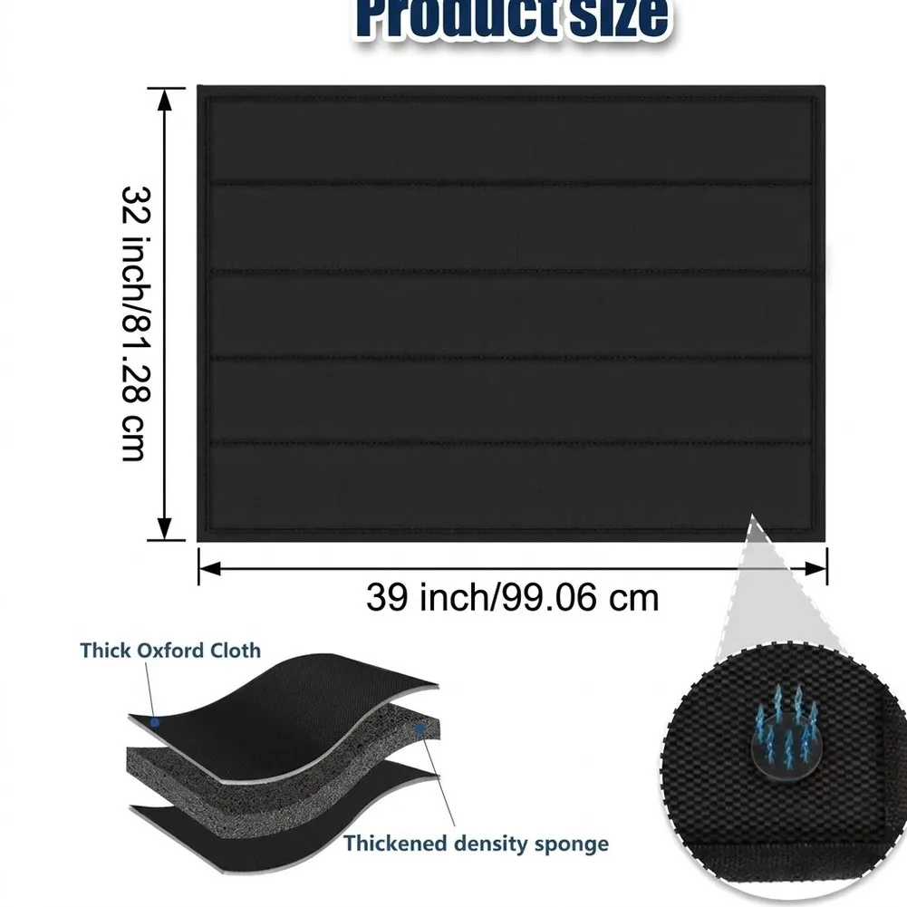 Magnetic Fireplace Cover 39''x32'' Fireplace Draft Stopper Blocker Indoor Fire Place Cover Built-in 12 Magnet Fireplace Screen
