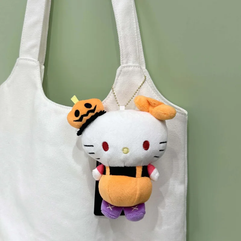かわいい漫画風キティ猫限定版クリスマスプレゼントハロウィンパンプキンゴーストペンダントシリーズぬいぐるみバッグペンダントキーホルダー