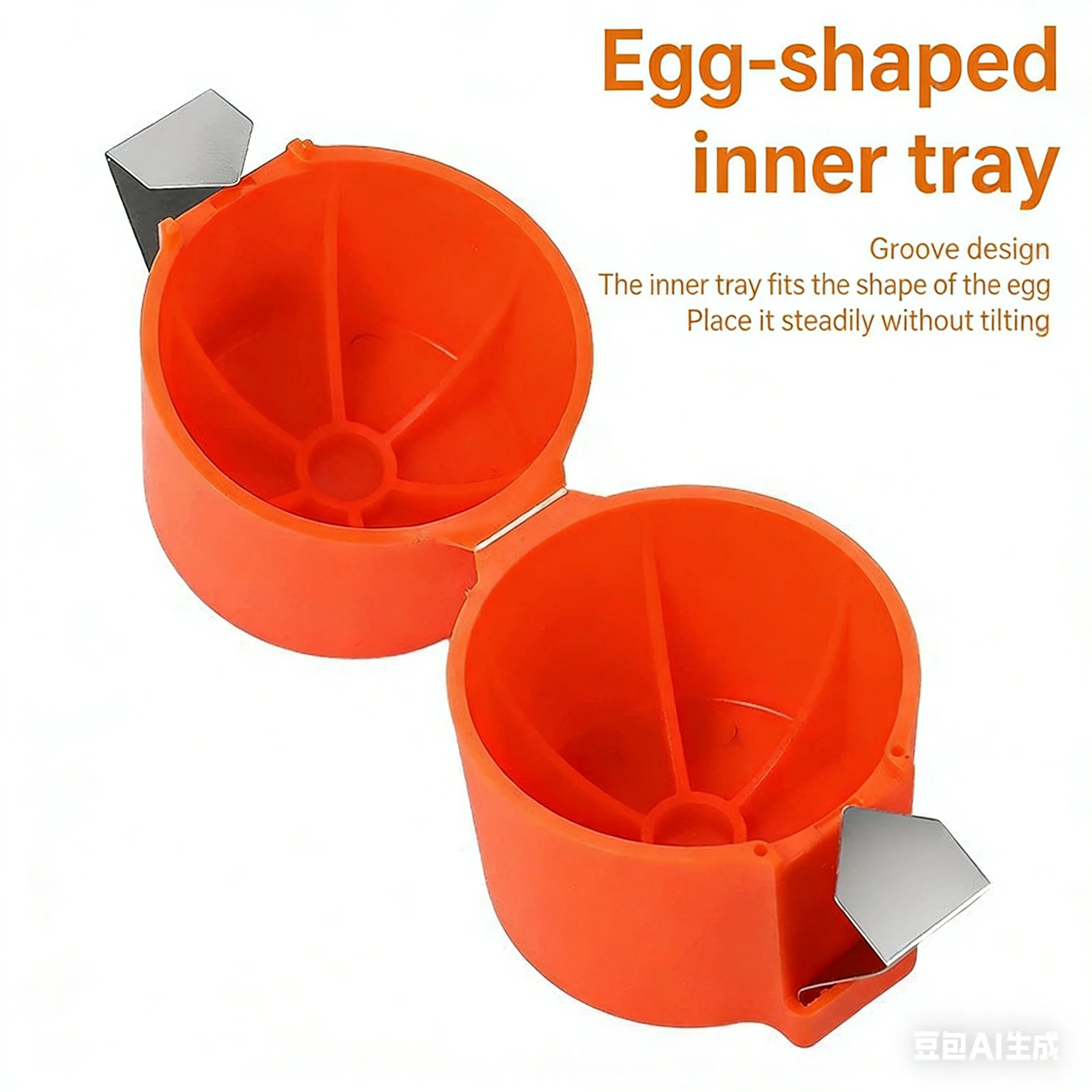 Stainless Steel Household Egg Opener Creative Cute Egg Shell Opener Portable Kitchen Baking Tool Egg Peeler For Cooking Gadgets
