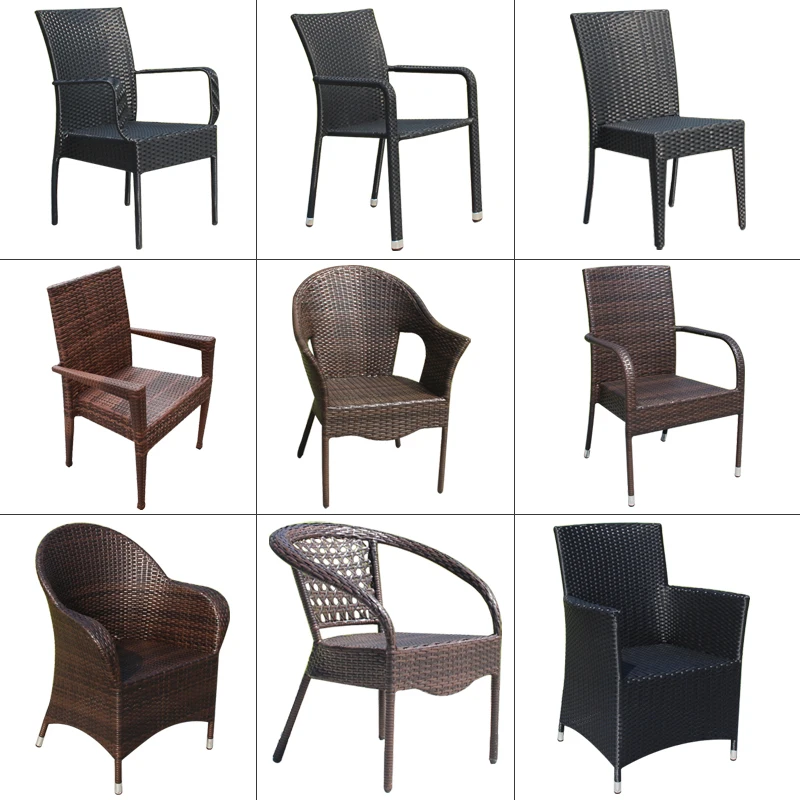

Outdoor leisure rattan chair three-piece rattan furniture combination indoor and outdoor outdoor table and chairs coffee table