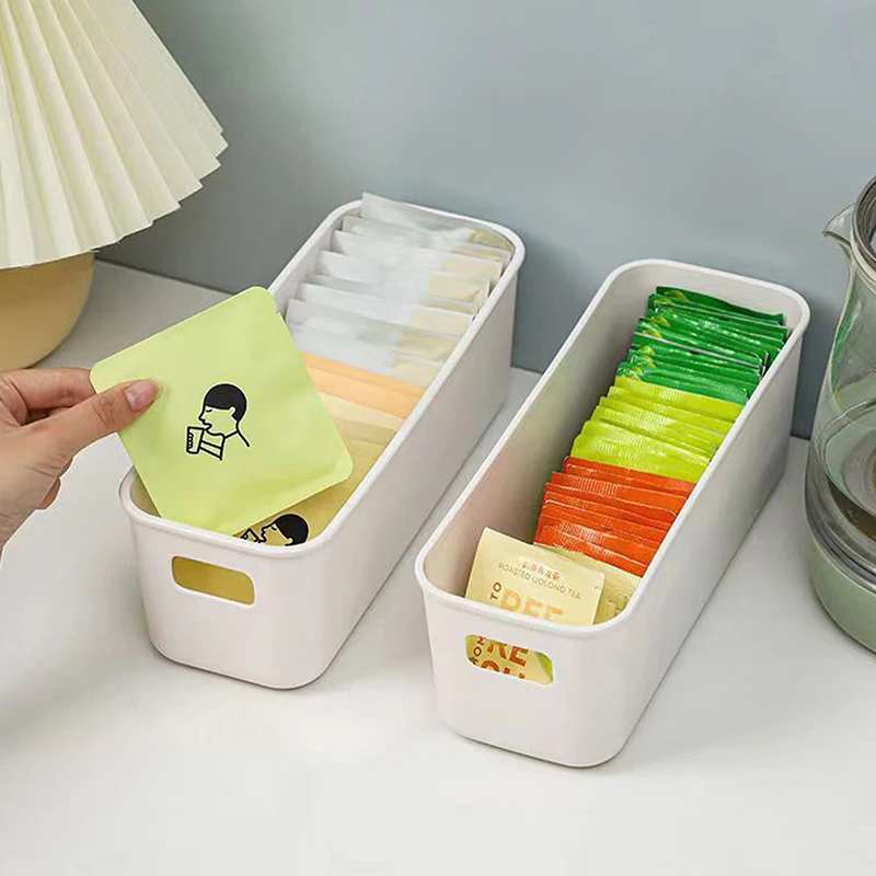 Multifunctional Desktop Storage Box Toiletries Cosmetic Sundries Plastic Storage Organization Box Drawer Organizer