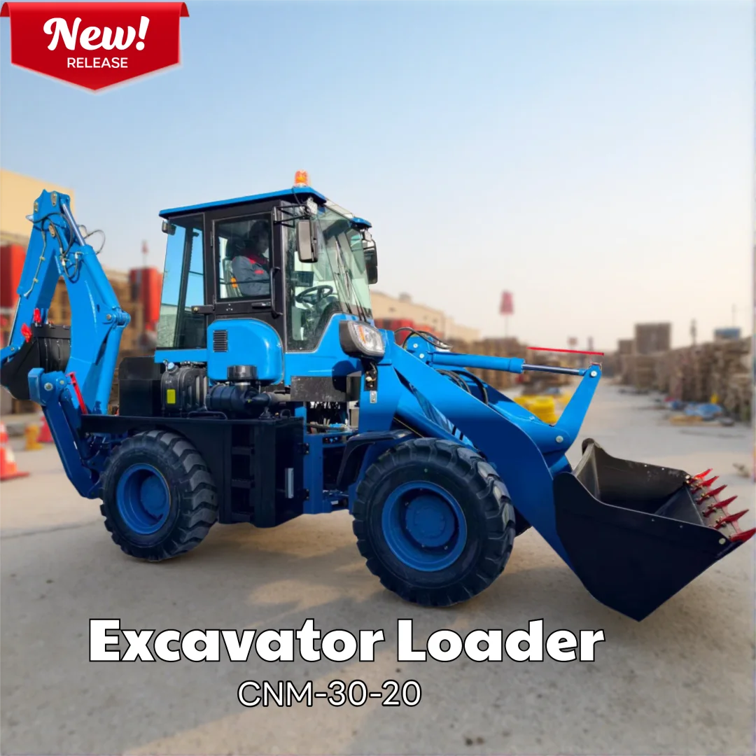 

4x4 Wheel Loader Backhoe Excavator CE EPA Certification Telescopic Road Construction Two End Operation Easy To Operate