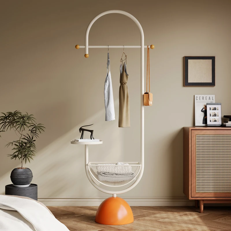

Living Room Standing Coat Rack Entrance Dressing Room Clothing Coat Rack Portable Clothes Percheros De Pared Nordic Furniture