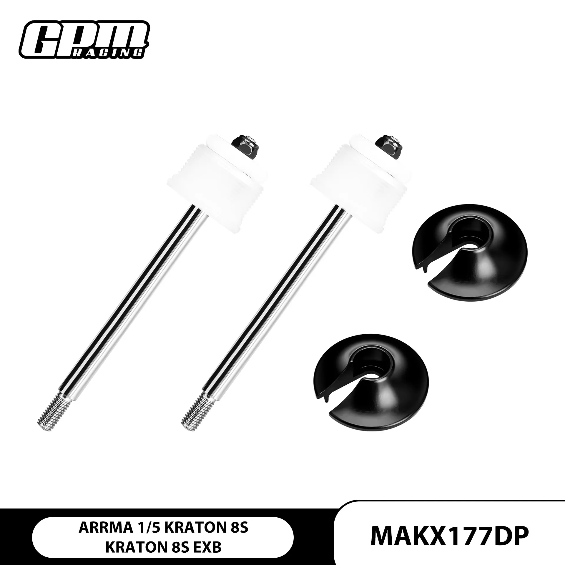 

ARRMA 1/5 8S Dakatun EXB комплект сердечника переднего амортизатора из среднеуглеродистой стали + алюминиевого сплава