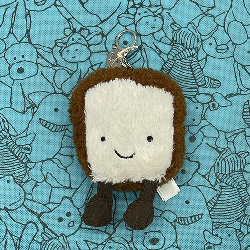 Makronen-Stil Dackel Plüsch-Schlüsselanhänger Pitaya-Design Weiches Spielzeug Rote Herz-Serie Niedlicher Rucksack-Anhänger Lustiges Geschenk für Tierliebhaber – Detail 5