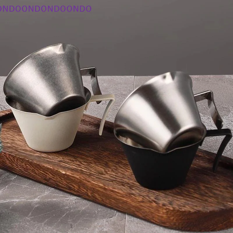 1Pcs 100ML Coffee Cup 304 Stainless Steel Measuring Cup With Handle Precision Scale For Espresso Milk Latte Art Baristas Tool