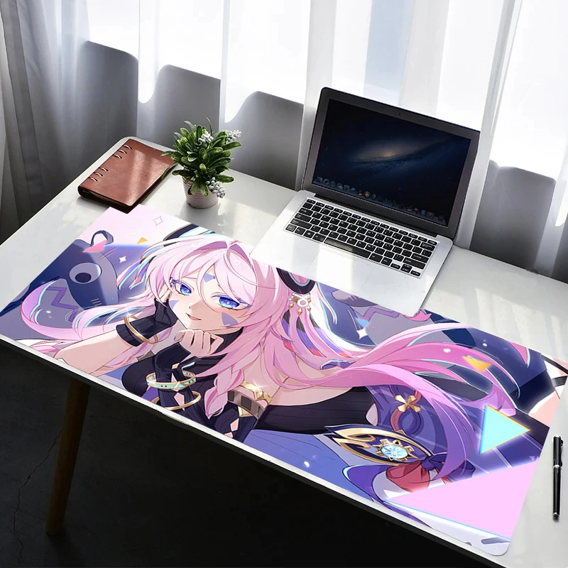 Mouse Pad Laptop Non Slip Extended Desktop Mouse Mat PC Rubber Keyboard Pad G-genshin Impact Citlali Gaming Accessories Mousepad