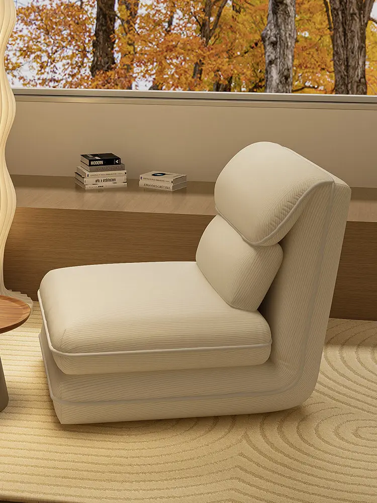Lazy sofa bedroom reclining and sleeping balcony multi-functional leisure recliner tatami small sofa apartment single