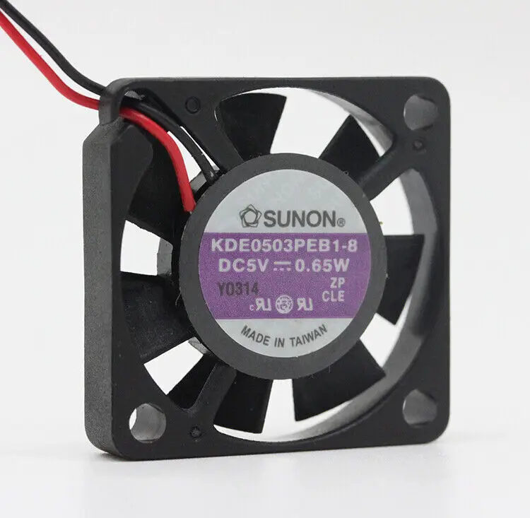 

FOR SUNON KDE0503PEB1-8 3006 5V 3CM 2pin Ultra-thin Miniature Cooling Fan